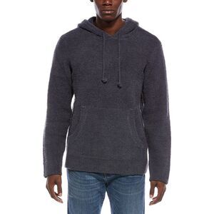 Barefoot Dreams Mens  Cozychic Pullover Hoodie, Blue